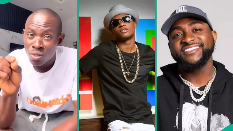 GehGeh Blasts Wizkid for Ignoring Carter Efe, Praises Davido's Support