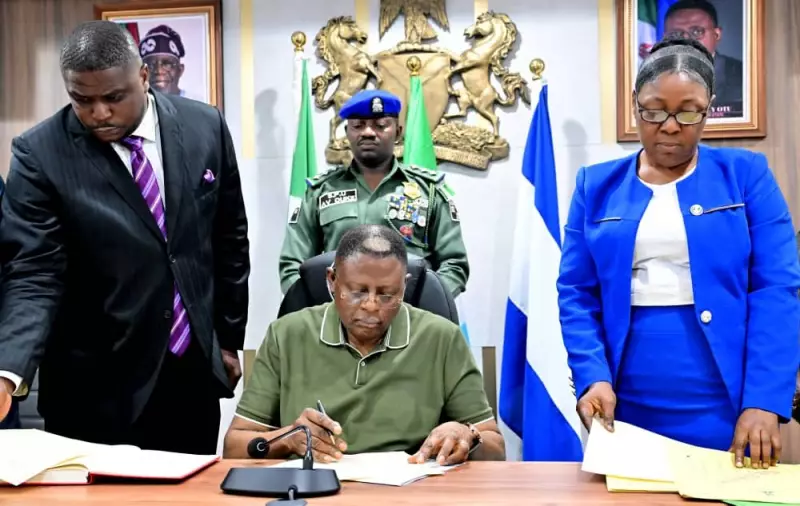 Governor Otu Signs N961 Billion 2026 Budget for Cross River State