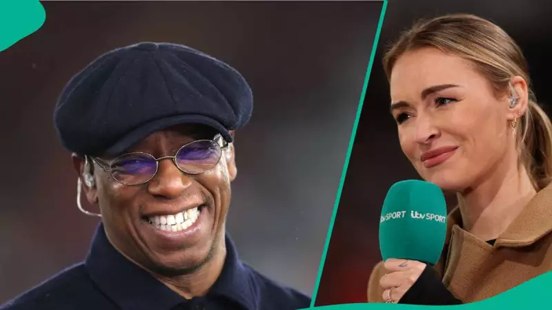 Ian Wright's Quick Reflexes Save Laura Woods from Collapse During England vs Ghana Broadcast