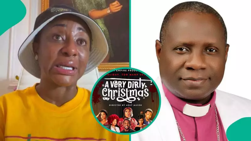 Ini Edo Weeps, Pleads with CAN Over 'A Very Dirty Christmas' Movie Title Controversy