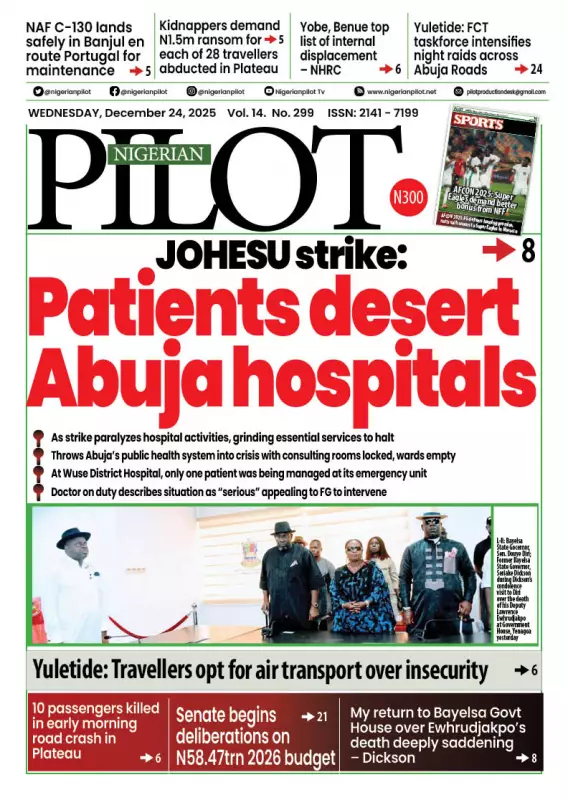 JOHESU Strike Hits Day 33: Abuja Hospitals Deserted, Patients Stranded