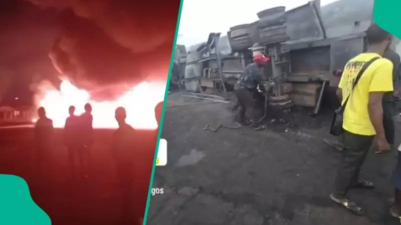 Lagos Diesel Tanker Explosion Kills 2, LASTMA Prevents Catastrophe