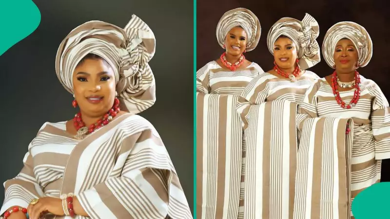 Laide Bakare Stuns Fans: Reveals Real Age as 36 in 3-Generation Photo