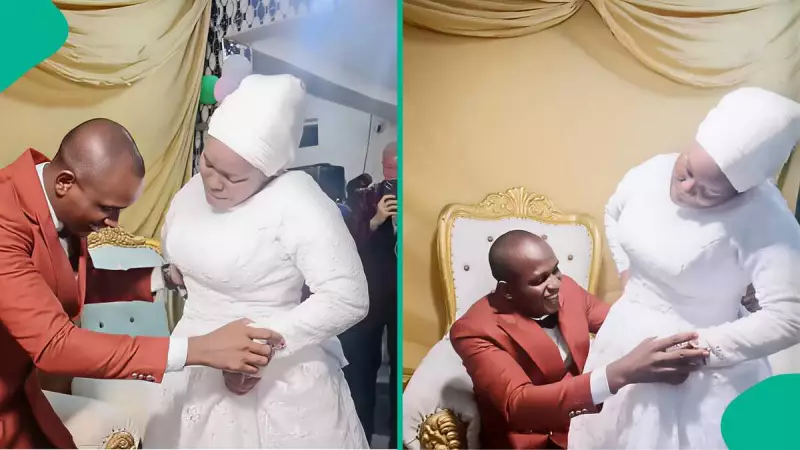 Lord's Chosen Couple's Viral Kiss at Wedding Reception Sparks Reactions