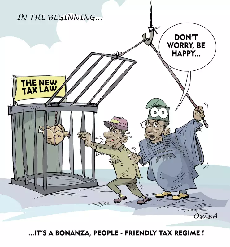 Nigerian Cartoon 518: A Satirical Mirror on National Issues