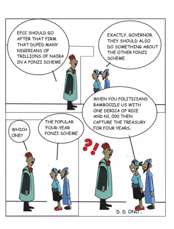 Nigerian Cartoonist Mike Asukwo's Latest Work Sparks Conversation on National Issues