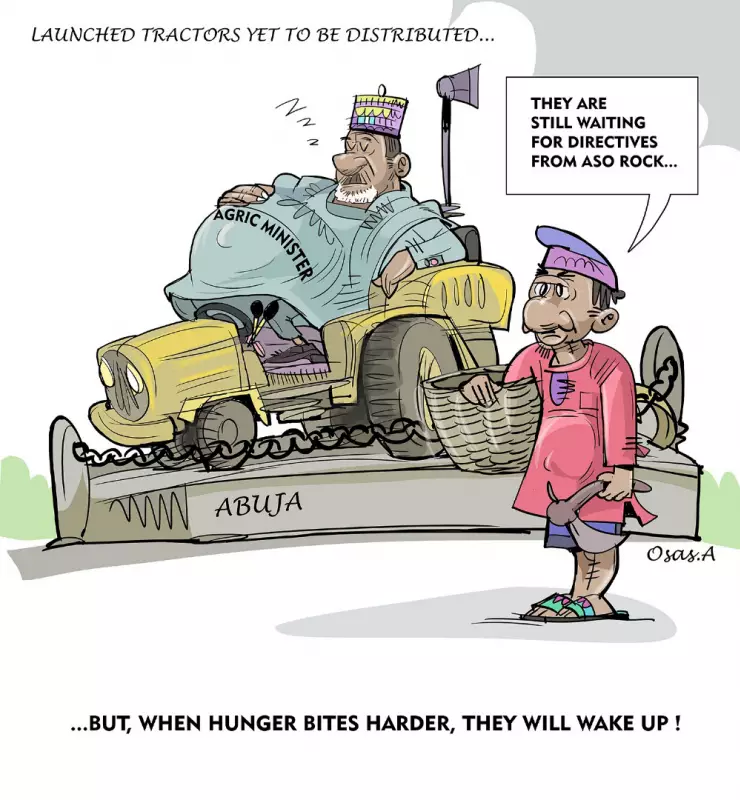 Nigerian Cartoonist Tackles National Issues in Latest Guardian Publication