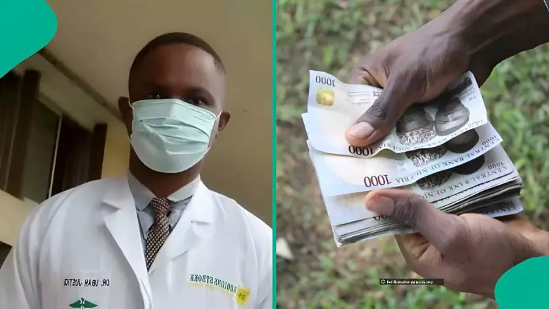Nigerian Doctor Cries Over 2026 Tax Deduction, Says 'Tinubu Tax Will Unite Tribes'