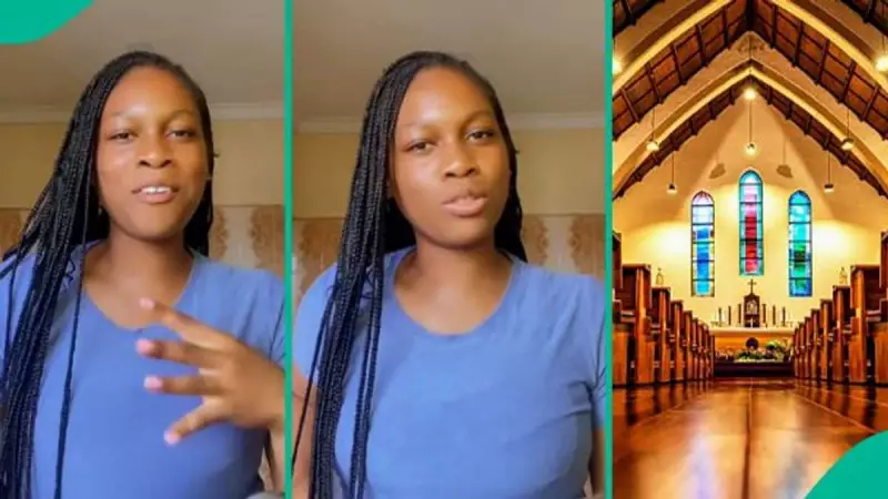 Nigerian Lady Ejected from Catholic Church Over Sleeveless Native Attire, Sparks Online Debate