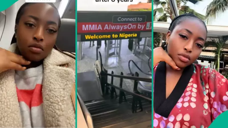 Nigerian Lady Returns Home After 6 Years Abroad, Video Sparks Buzz
