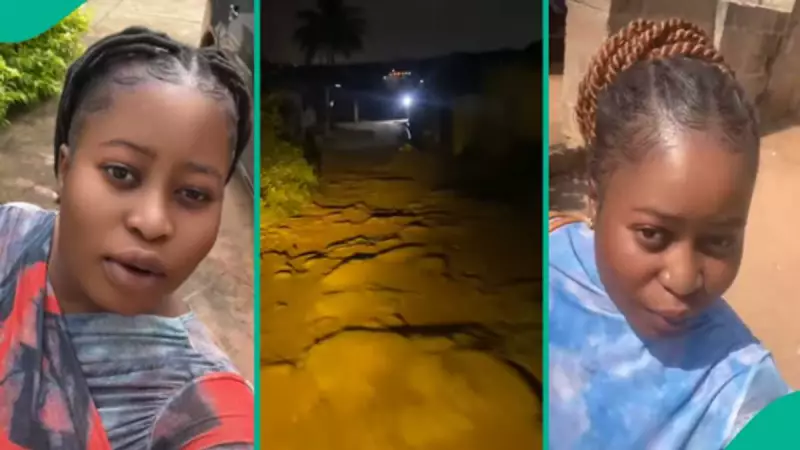 Nigerian Lady Sings Hausa Song Loudly on Night Bike Ride, Video Goes Viral
