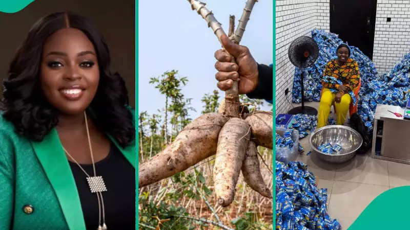 Nigerian Lady's Cassava Biscuits Go Viral, Netizens Praise 'Tapiokies'