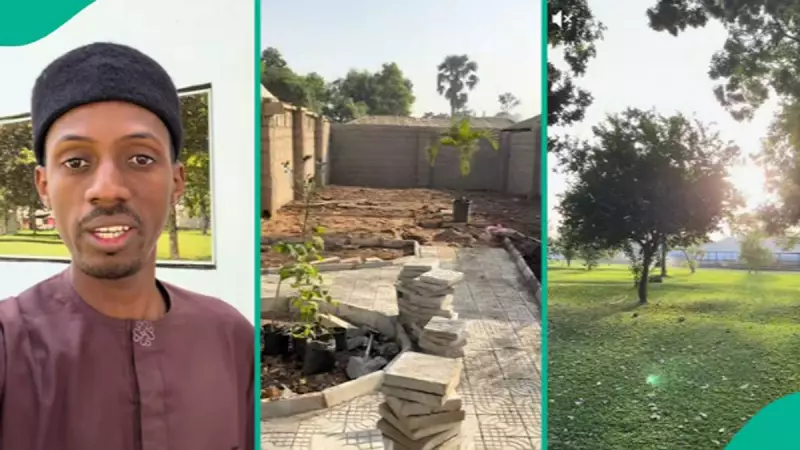Nigerian Man Buys Land to Create Dream Garden for Wife: A Viral Love Story