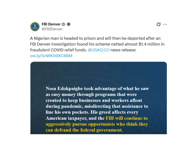 Nigerian Man Gets 5 Years in US Prison for $1.4m COVID-19 Fraud