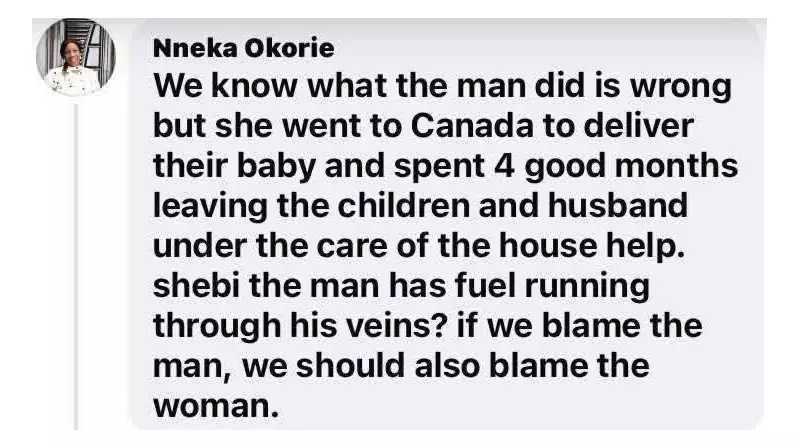 Nigerian Man Impregnates Maid While Wife Delivers Abroad: Woman Defends Him