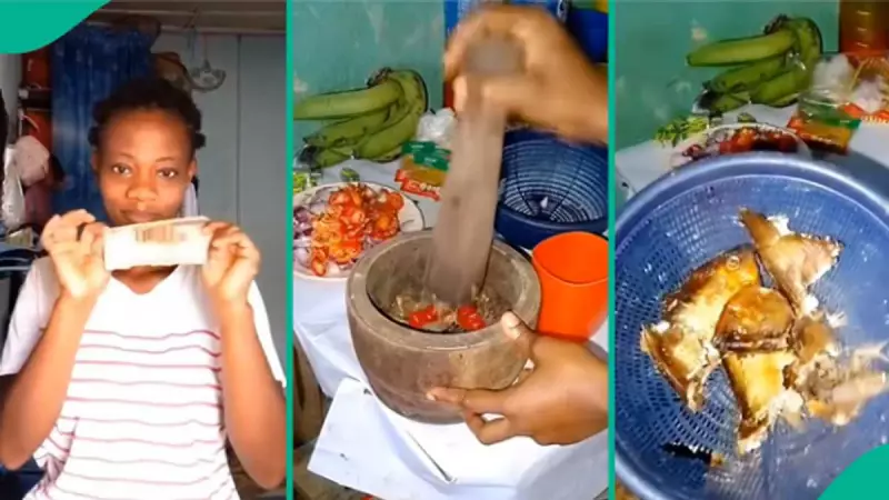Nigerian Wife Cooks Family Stew with N1,000, Sparks Online Debate