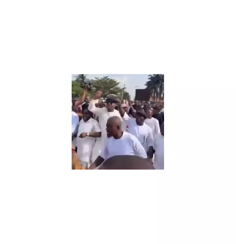 ‘No Wike, No Rivers State’: Supporters March for FCT Minister in Viral Video