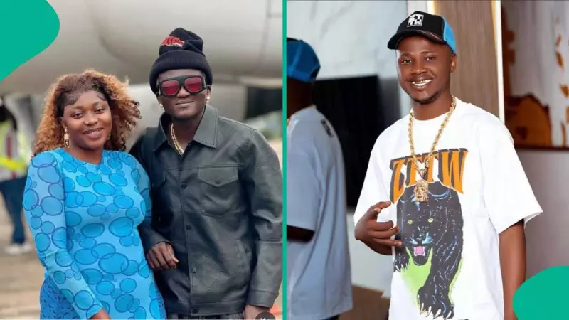 Oloba Salo Accuses Portable's Baby Mama Ashabi Simple of Flirting, She Claps Back