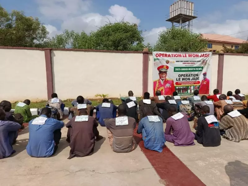 Ondo Amotekun Arrests 39 Suspected Terrorists Fleeing US Airstrikes in Sokoto