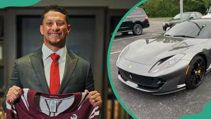 Patrick Mahomes' $1.5M Car Collection: Ferraris, Lamborghini & More
