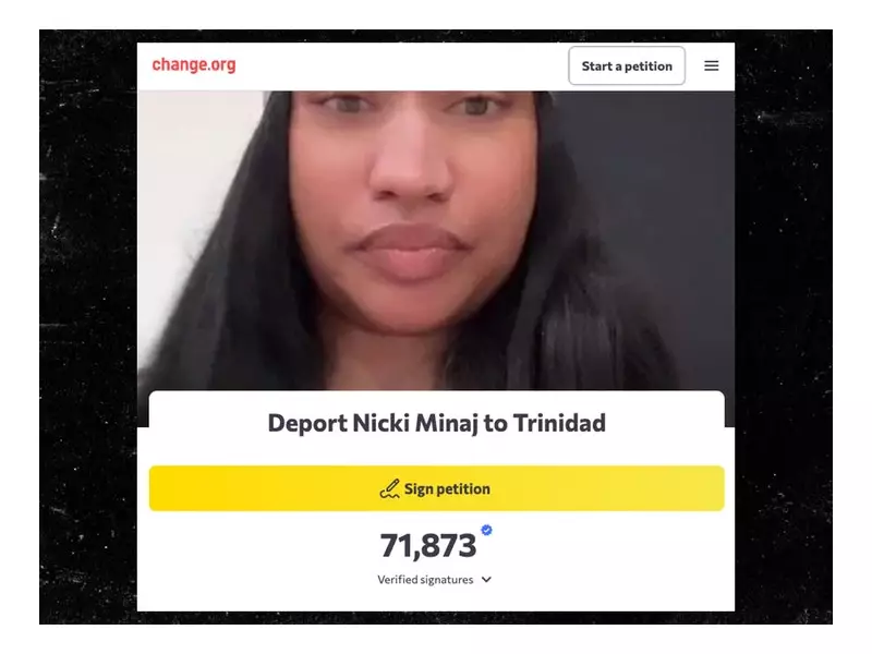Petition to Deport Nicki Minaj Hits 70,000+ Signatures After Political Event