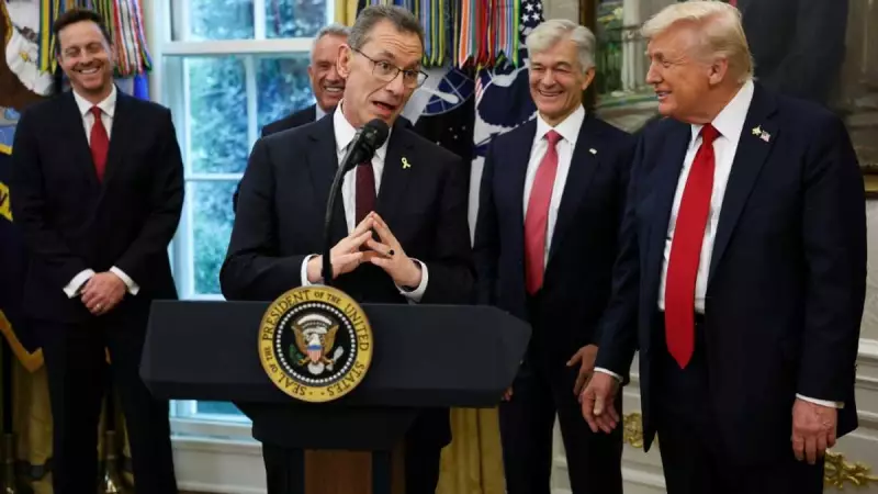 Pfizer Shares Drop 3.8% as Tepid 2026 Outlook Signals Challenging Transition