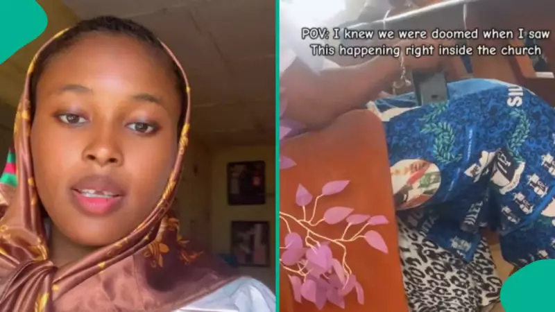 POS Machine in Church Sparks Debate: Nigerian Lady's Viral TikTok Video