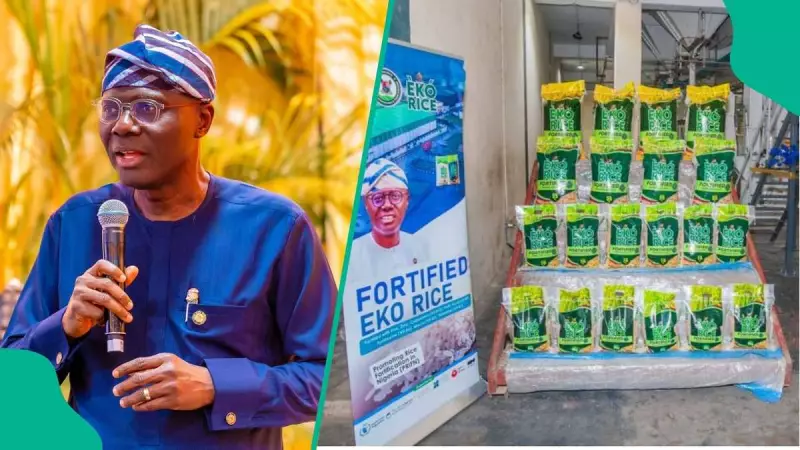 Sanwo-Olu Launches Fortified Eko Rice, Promises Nutritious Christmas for Lagos