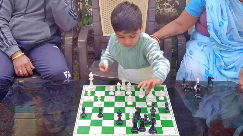 Sarwagya Singh Kushwaha, 3, Becomes Youngest Ever FIDE-Rated Chess Player