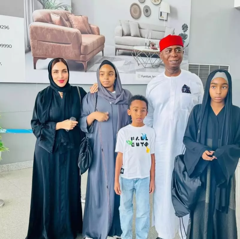 Senator Ned Nwoko Praises Wife Laila Charani Amid Regina Daniels Estrangement