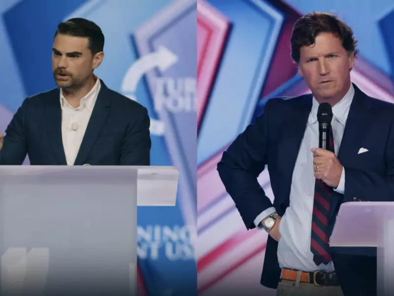 Shapiro vs Carlson: Conservative Clash at TPUSA AmericaFest Over Fuentes, Tate