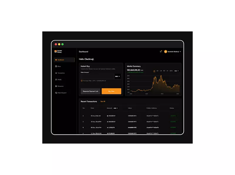 Stealth Money Launches Africa's First Bitcoin Self-Custody Service in Nigeria