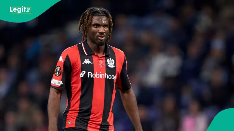 Super Eagles Star Terem Moffi Assaulted by Fans After Nice's 3-1 Loss