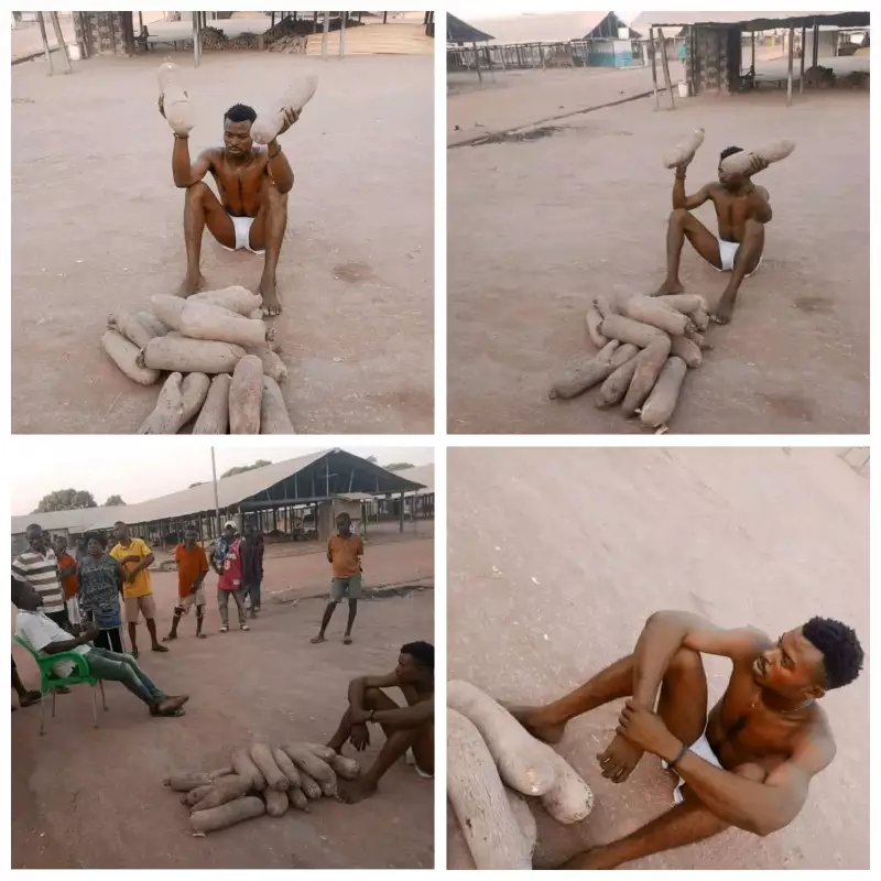 Suspected Yam Thief Nabbed at Benue's Zaki-Biam Market