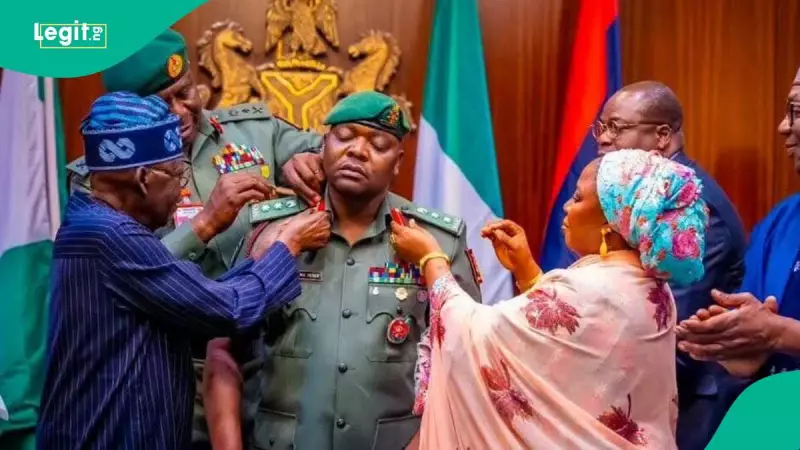 Tinubu's ADC Promotion to Brigadier-General Halted After Public Outcry