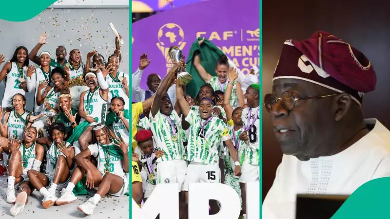 Tinubu's Govt Confirms $100,000 Rewards for Super Falcons, D'Tigress Nearing Payment