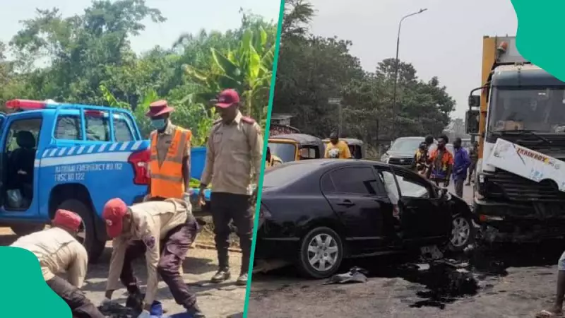 Tragedy on Abuja's Airport Road: Man Dies in Crash While Rushing Sick Father to Hospital