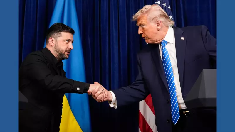 Trump, Zelenskiy: Ukraine Peace Deal 95% Done, Thorny Issues Remain
