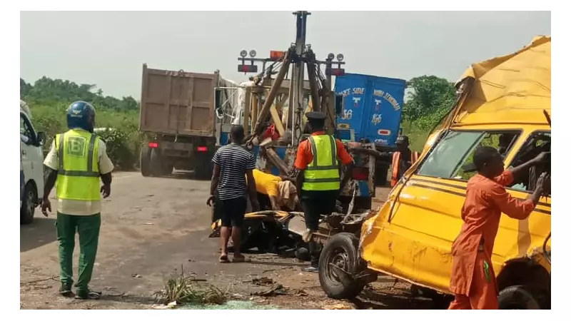 Two Killed in Tragic Head-On Collision on Sagamu-Benin Expressway