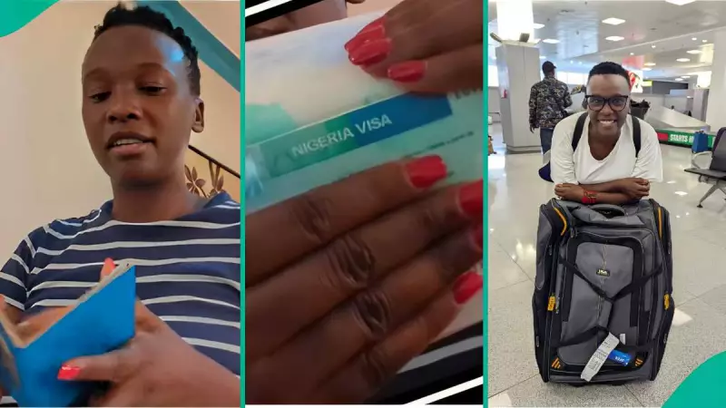 Ugandan Woman Celebrates Nigerian Visa, Calls Nigeria "Land of Giants"