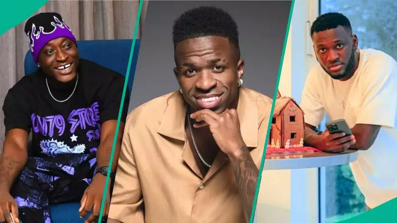 Victor Boniface Stuns Carter Efe With Vinícius Jr Video Call on Livestream