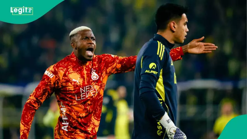 Victor Osimhen Clashes With Fenerbahce Keeper in Heated Istanbul Derby Warm-Up