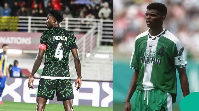 Wilfred Ndidi Scores 1st Nigeria Goal, Recreates Kanu's 1996 AFCON Celebration