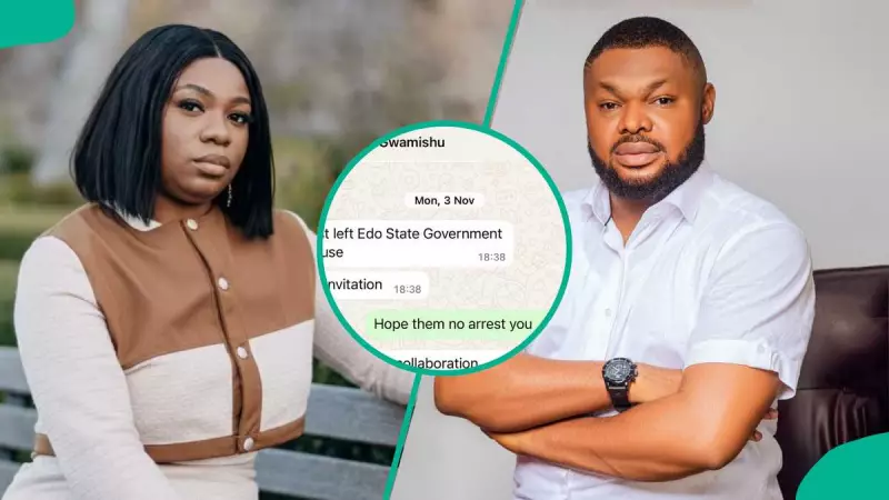 Woman Shares WhatsApp Chats Defending Harrison Gwamnishu Amid Arrest Controversy