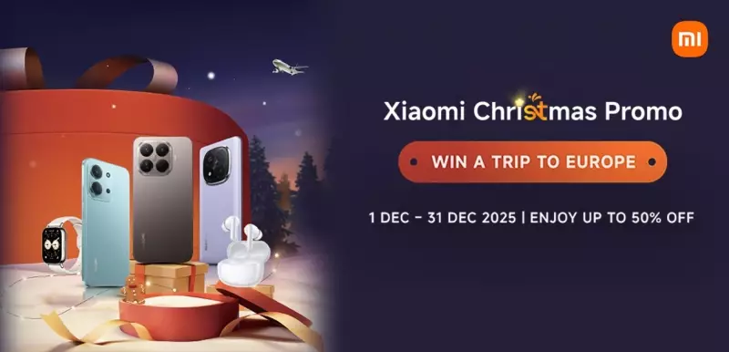 Xiaomi's Christmas Deals 2025: Save Up to ₦47,000 & Win a Trip to Europe