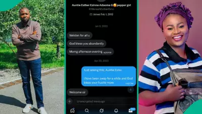 Nigerian Man's Heartfelt Tribute to Aunty Esther Goes Viral After Her Death