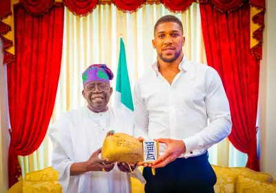 President Tinubu Phones Anthony Joshua, Offers Condolences After Tragic Accident