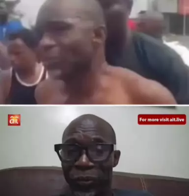 Veteran Filmmaker Don Pedro Obaseki Striped Naked by Youths Over Alleged Oba of Benin Comment