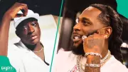 Carter Efe Feels Hurt After Burna Boy's Security Blocks Him from Greeting