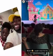 Davido Attends Daughter Imade's School Christmas Carol, Says 'Couldn't Miss It'